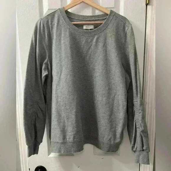 Calvin Klein Gray Crewneck Women's XL - Picture 1 of 4